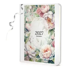 kalendarz-tygodniowy-a6-2027-photo-gloss-terminarz-kieszonkowy-bialy-kwiaty