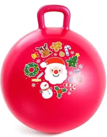pilka-do-skakania-18-z-uchwytem-do-zabawy-swiateczny-wzor-czerwona-45-cm