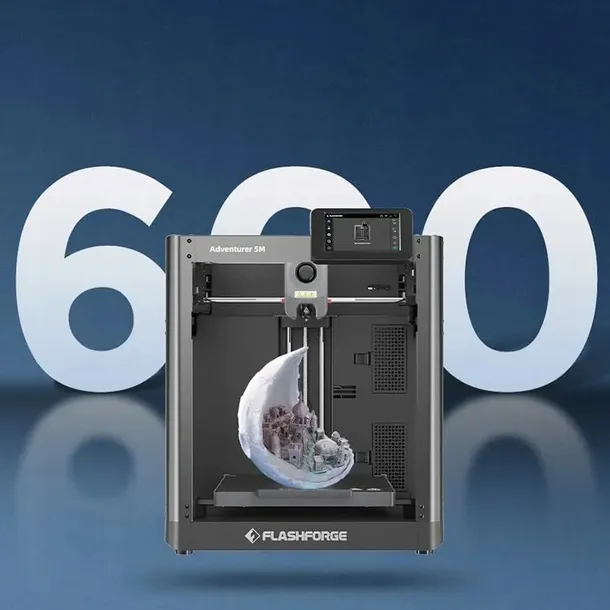 flashforge-adventurer-5m-drukarka-3d-600-mm-s-obj-stan-nowy-kod-producenta-9120099285742
