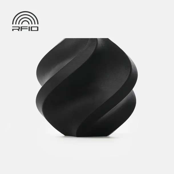 Bambu Lab PETG HF 1,75 mm 1000 g Black (33102) - REFILL