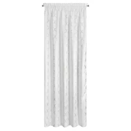 zaslona-mili-140x270-cm-biala-z-geometrycznym-srebrnym-wzorem-tasma
