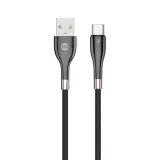 forever-kabel-sleek-usb-usb-c-10-m-3a-czarny