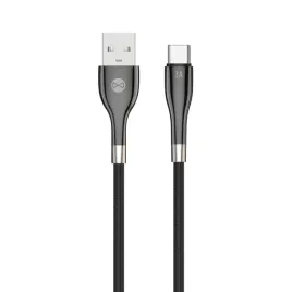 forever-kabel-sleek-usb-usb-c-10-m-3a-czarny