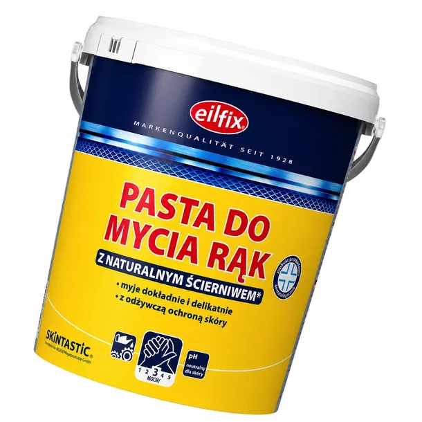 PASTA BHP DO MYCIA RĄK ZABRUDZONYCH EILFIX 10L Z TROCINAMI MĄCZKA DRZEWNA