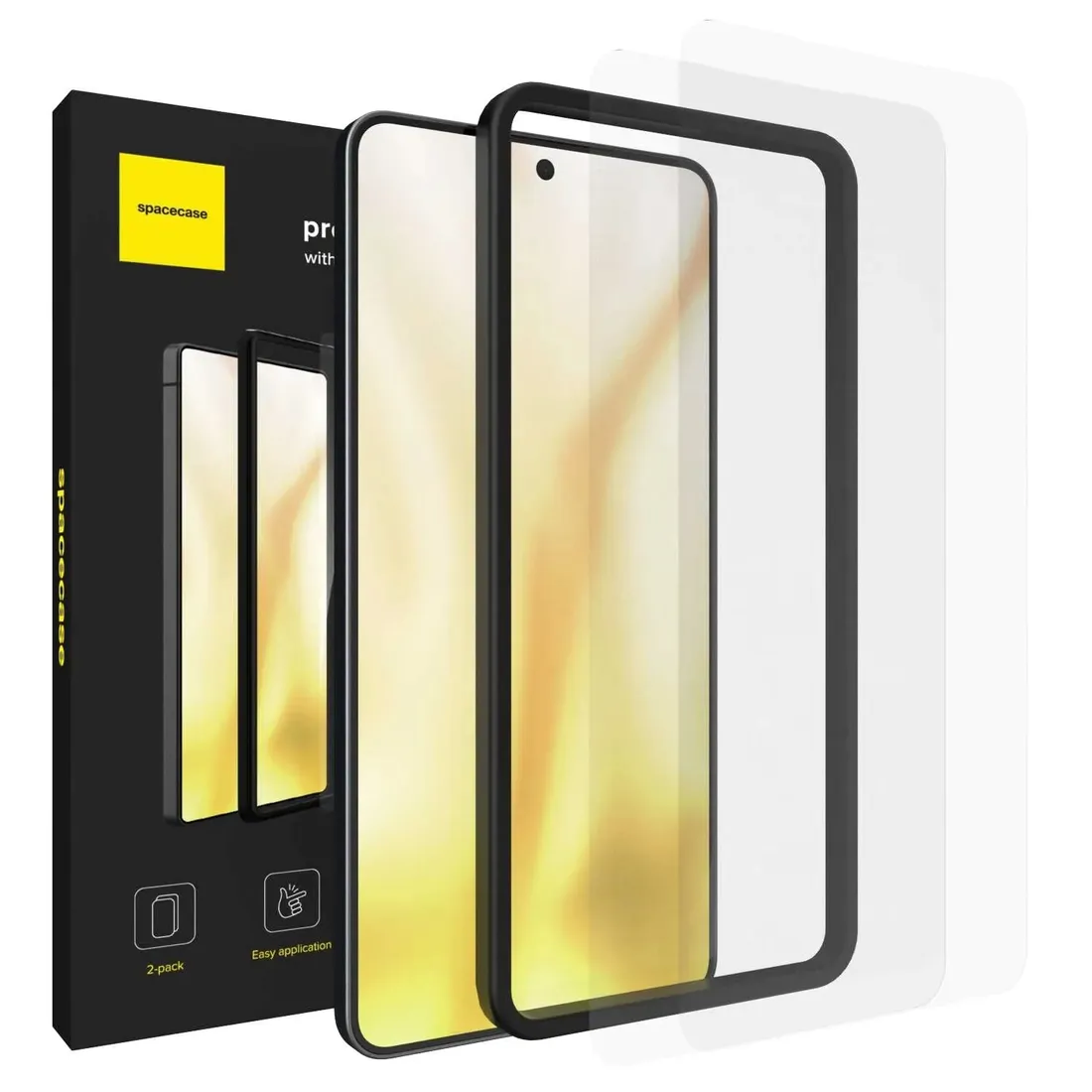 spacecase-glass-screen-protector-set-galaxy-s25-edge