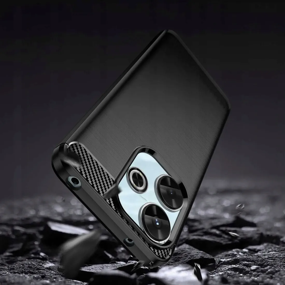spacecase-carbon-redmi-13-4g-black