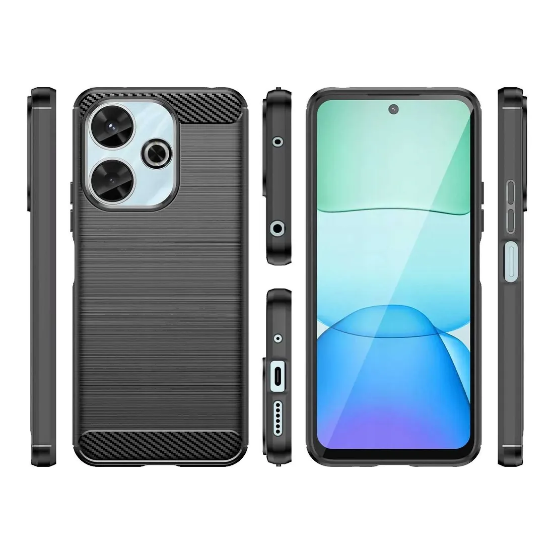 spacecase-carbon-redmi-13-4g-black