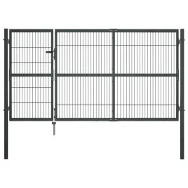 vidaxl-brama-ogrodzeniowa-ze-slupkami-stal-350-x-140-cm-antracytowa