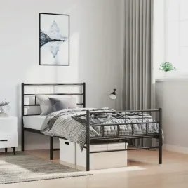 vidaxl-metalowa-rama-lozka-z-wezglowiem-i-zanozkiem-czarna-100x190cm