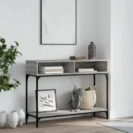 vidaxl-stolik-konsolowy-szary-dab-sonoma-100x305x75-cm