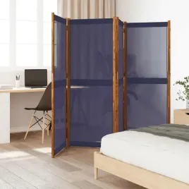 vidaxl-parawan-4-panelowy-ciemnoniebieski-280x180-cm