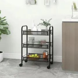 vidaxl-3-poziomowy-wozek-kuchenny-czarny-46x26x64-cm-zelazo