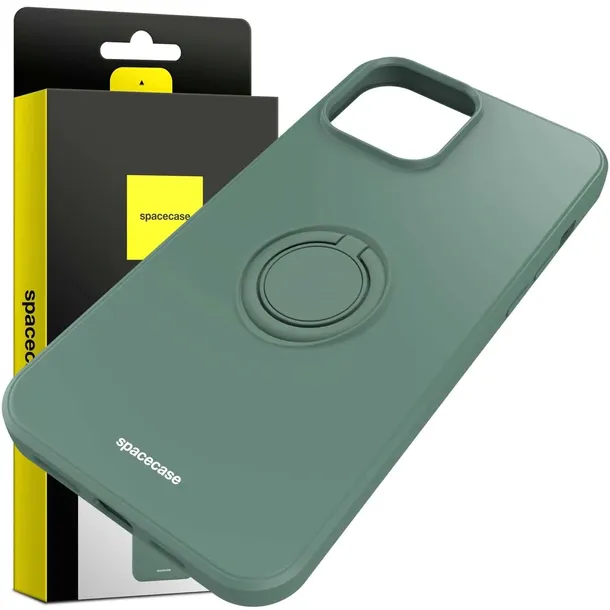 spacecase-silicone-ring-iphone-13-pro-max-dark-green-funkcje-pochlanianie-wstrzasow