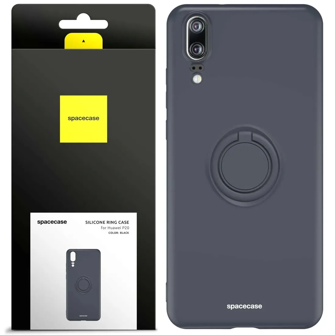 spacecase-silicone-ring-huawei-p20-black