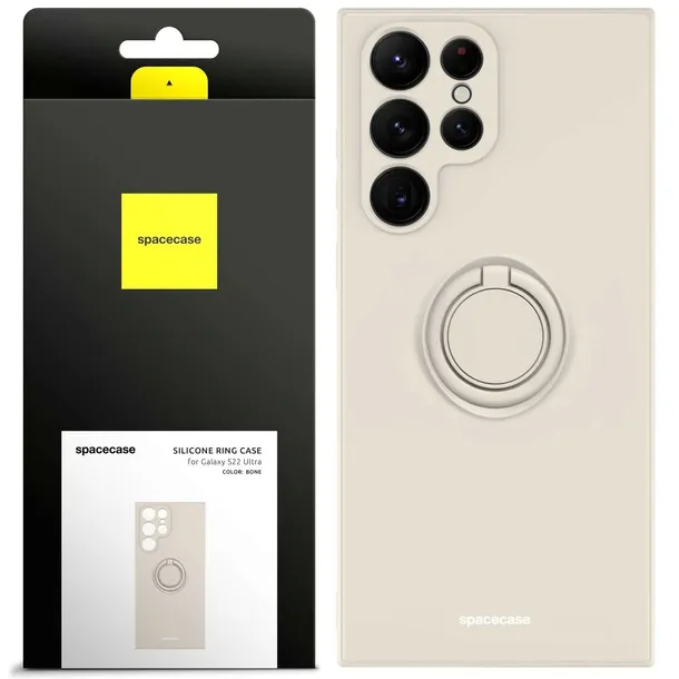 spacecase-silicone-ring-galaxy-s22-ultra-bone