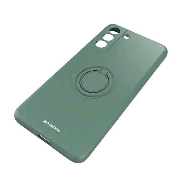 spacecase-silicone-ring-galaxy-s21-fe-dark-green-kolor-zielony