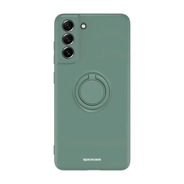 spacecase-silicone-ring-galaxy-s21-fe-dark-green-rozszerzenie-podstawka
