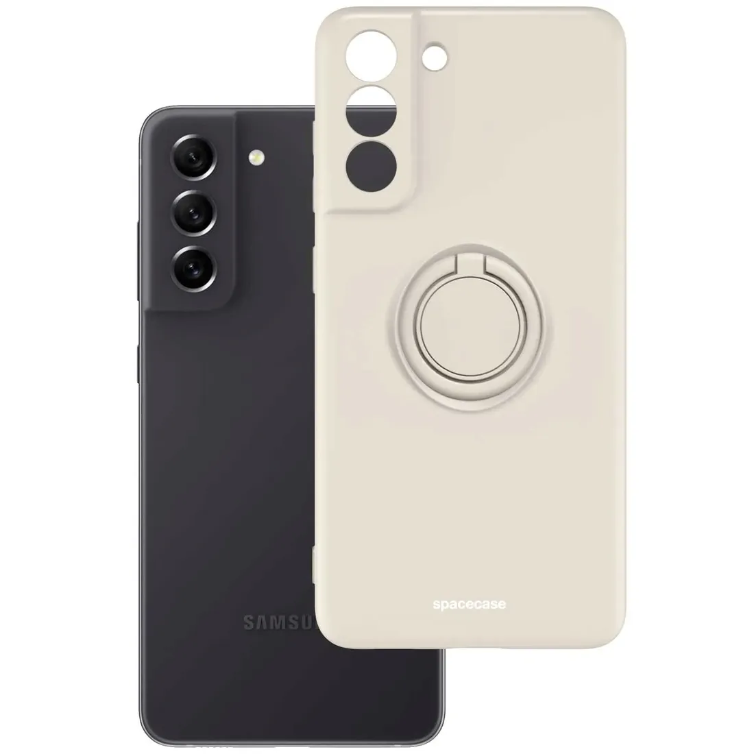 spacecase-silicone-ring-galaxy-s21-fe-bone