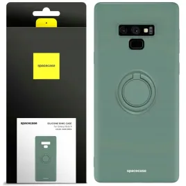 spacecase-silicone-ring-galaxy-note-9-dark-green