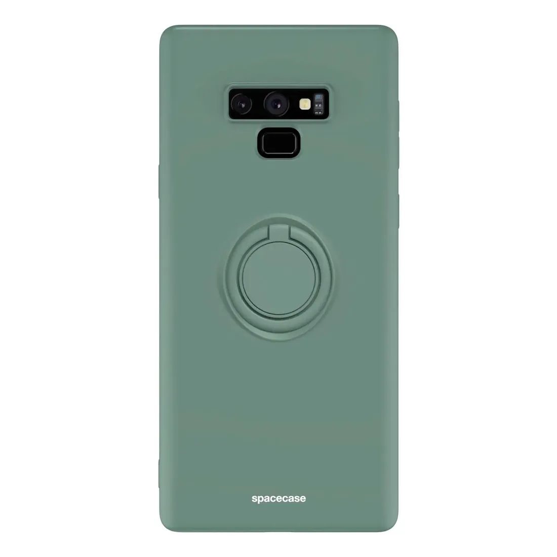 spacecase-silicone-ring-galaxy-note-9-dark-green