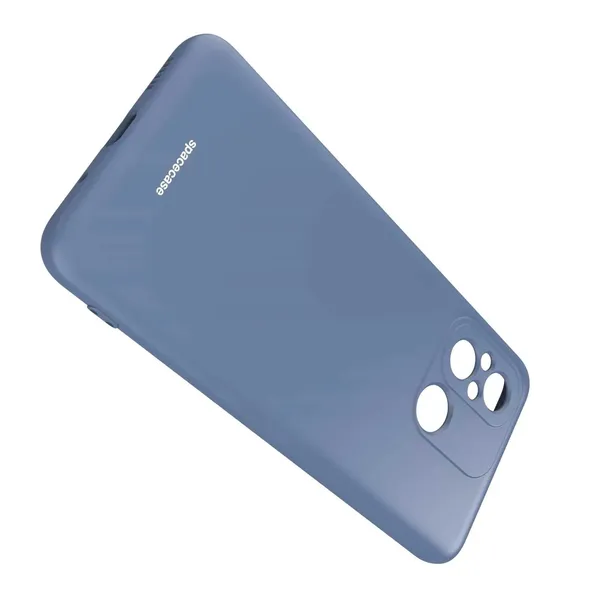 spacecase-silicone-case-redmi-redmi-12c-blue-zalaczone-wyposazenie-szklo-hartowane-szmatka-do-czyszczenia