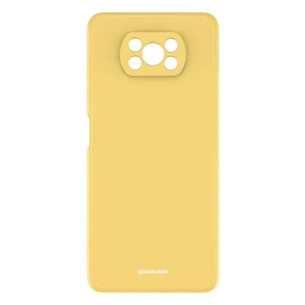 spacecase-silicone-case-poco-x3-pro-nfc-yellow-funkcje-ladowanie-indukcyjne-pochlanianie-wstrzasow