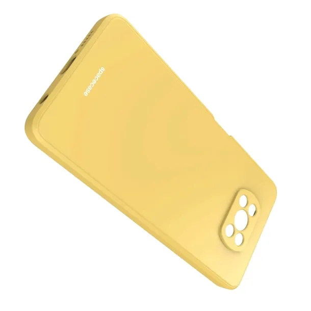 spacecase-silicone-case-poco-x3-pro-nfc-yellow-zalaczone-wyposazenie-szklo-hartowane-szmatka-do-czyszczenia