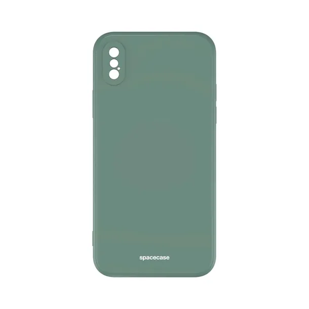 spacecase-silicone-case-iphone-xs-max-dark-green-funkcje-ladowanie-indukcyjne-pochlanianie-wstrzasow