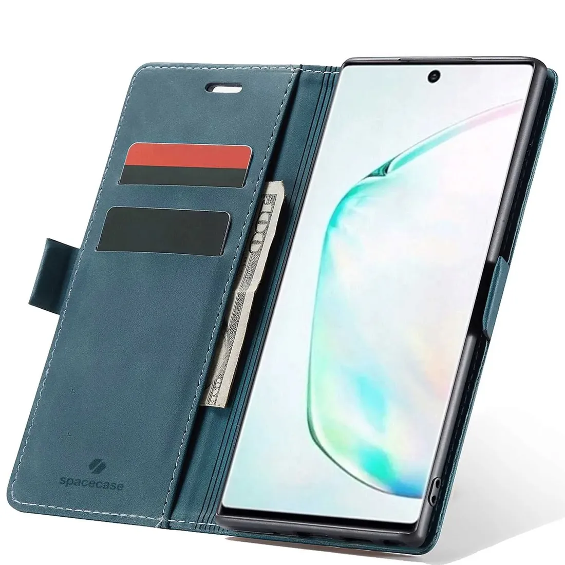 spacecase-wallet-galaxy-note-10-blue