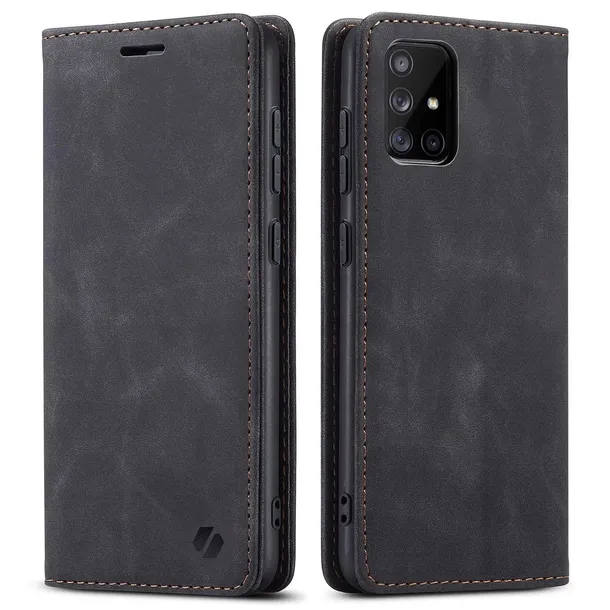 spacecase-wallet-galaxy-a71-black-typ-etui-z-klapka