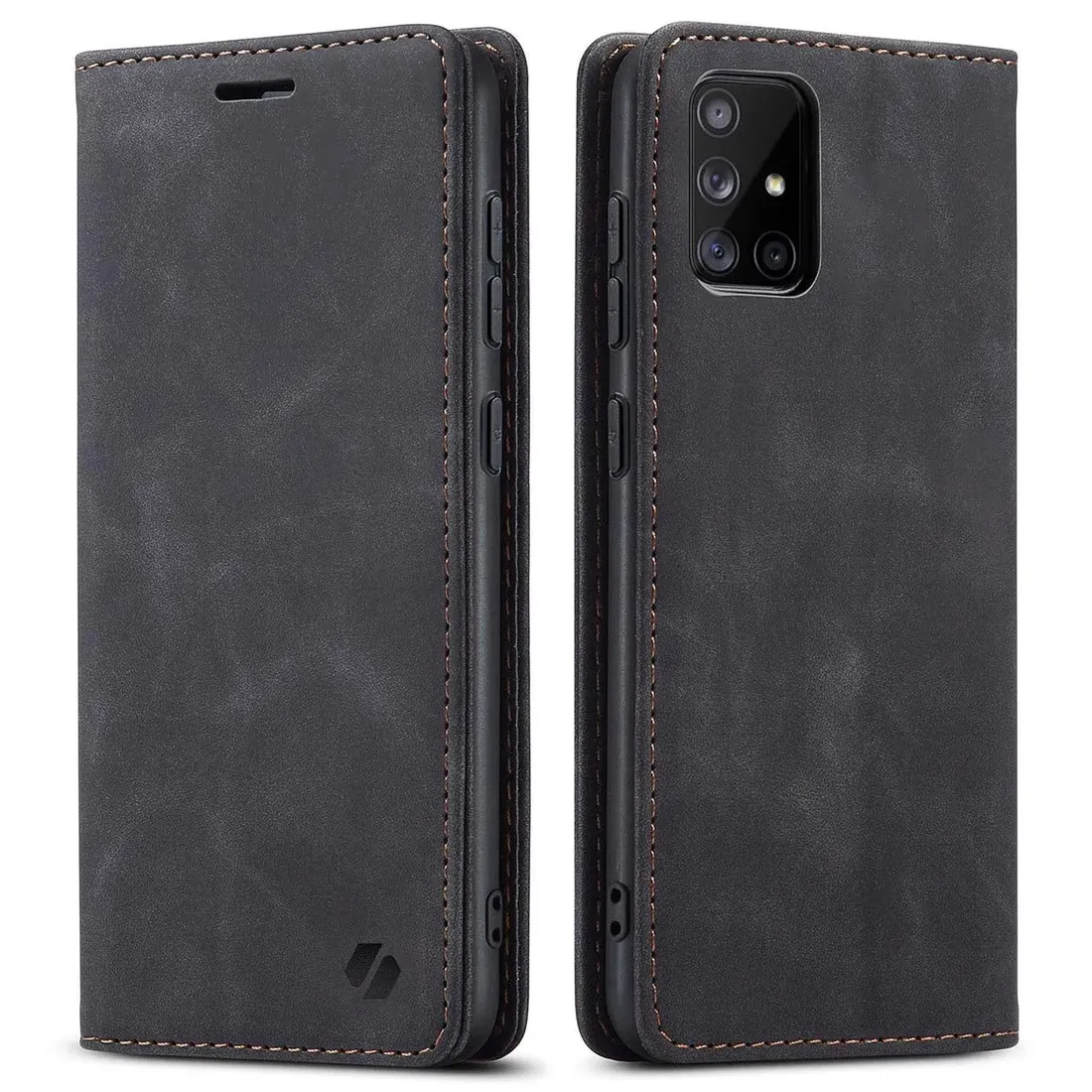 spacecase-wallet-galaxy-a71-black