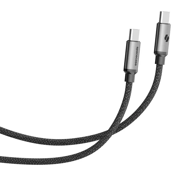 spacecase-usb-c-to-usb-c-cable-1m-60w-cl01-waga-z-opakowaniem-0-2-kg