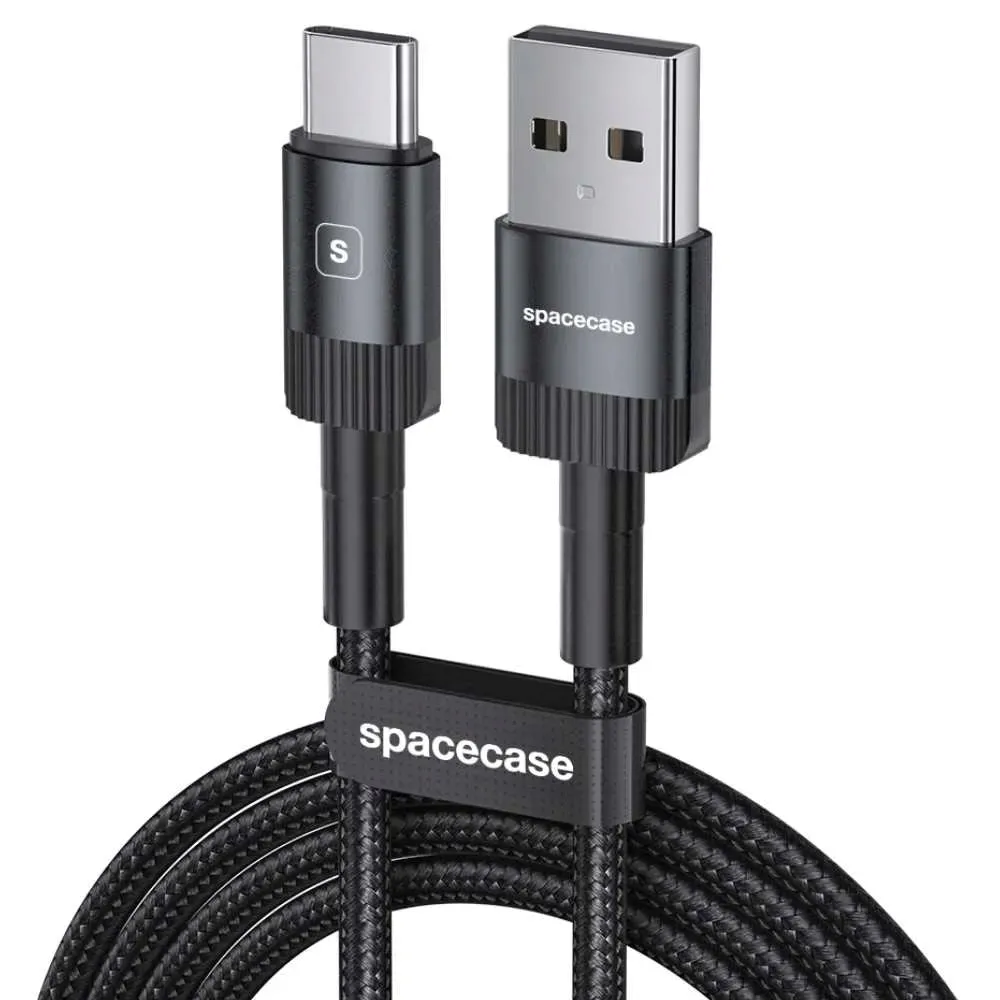 spacecase-usb-c-cable-2m-2-4a-black