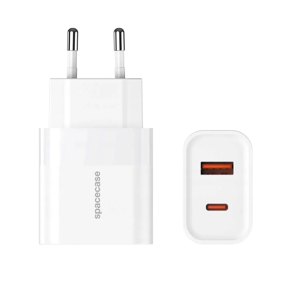 spacecase-usb-charger-20w-sc002w-white