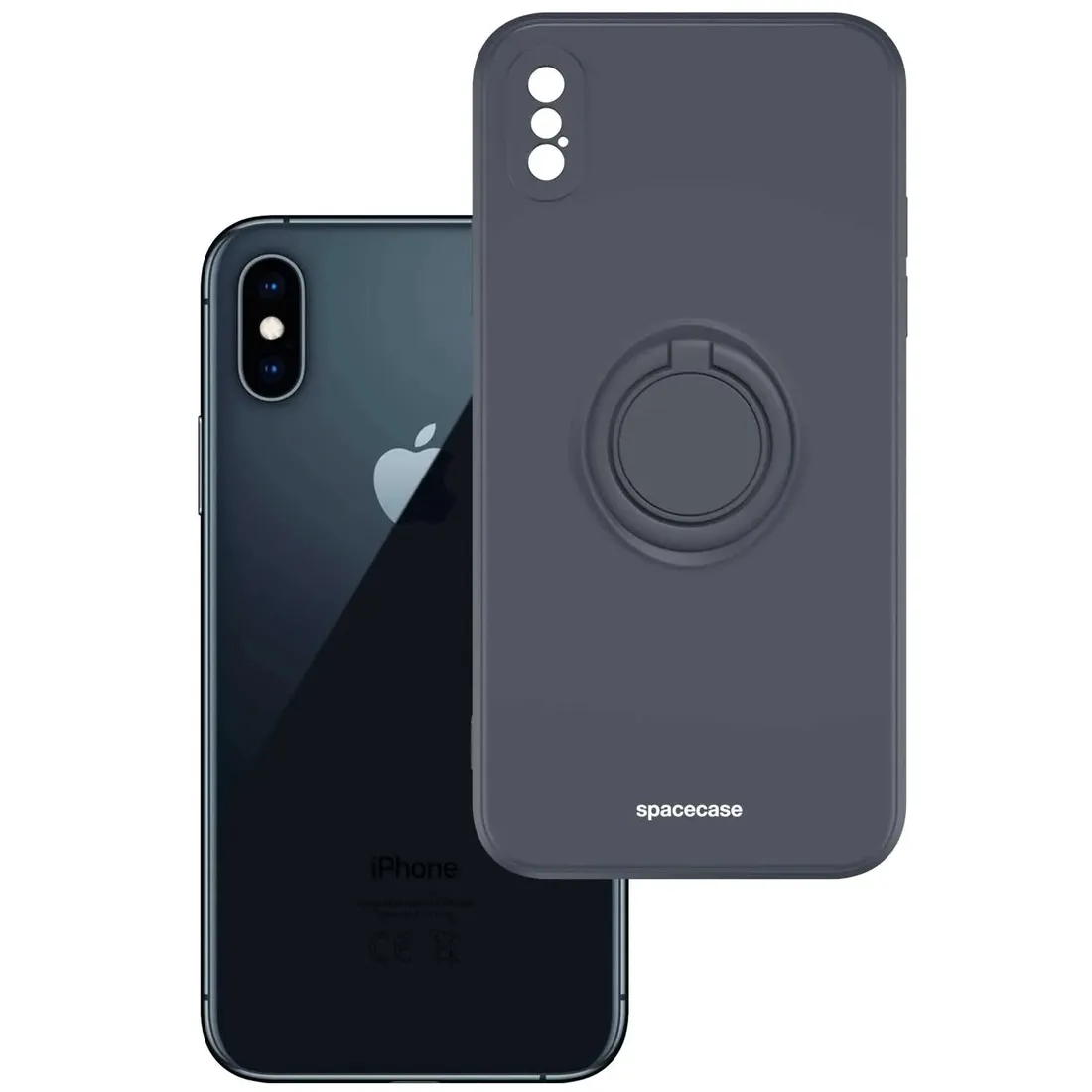 spacecase-silicone-ring-iphone-x-xs-black