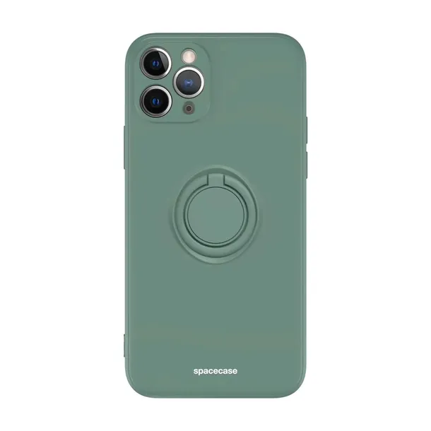 spacecase-silicone-ring-iphone-11-pro-dark-green-rozszerzenie-podstawka