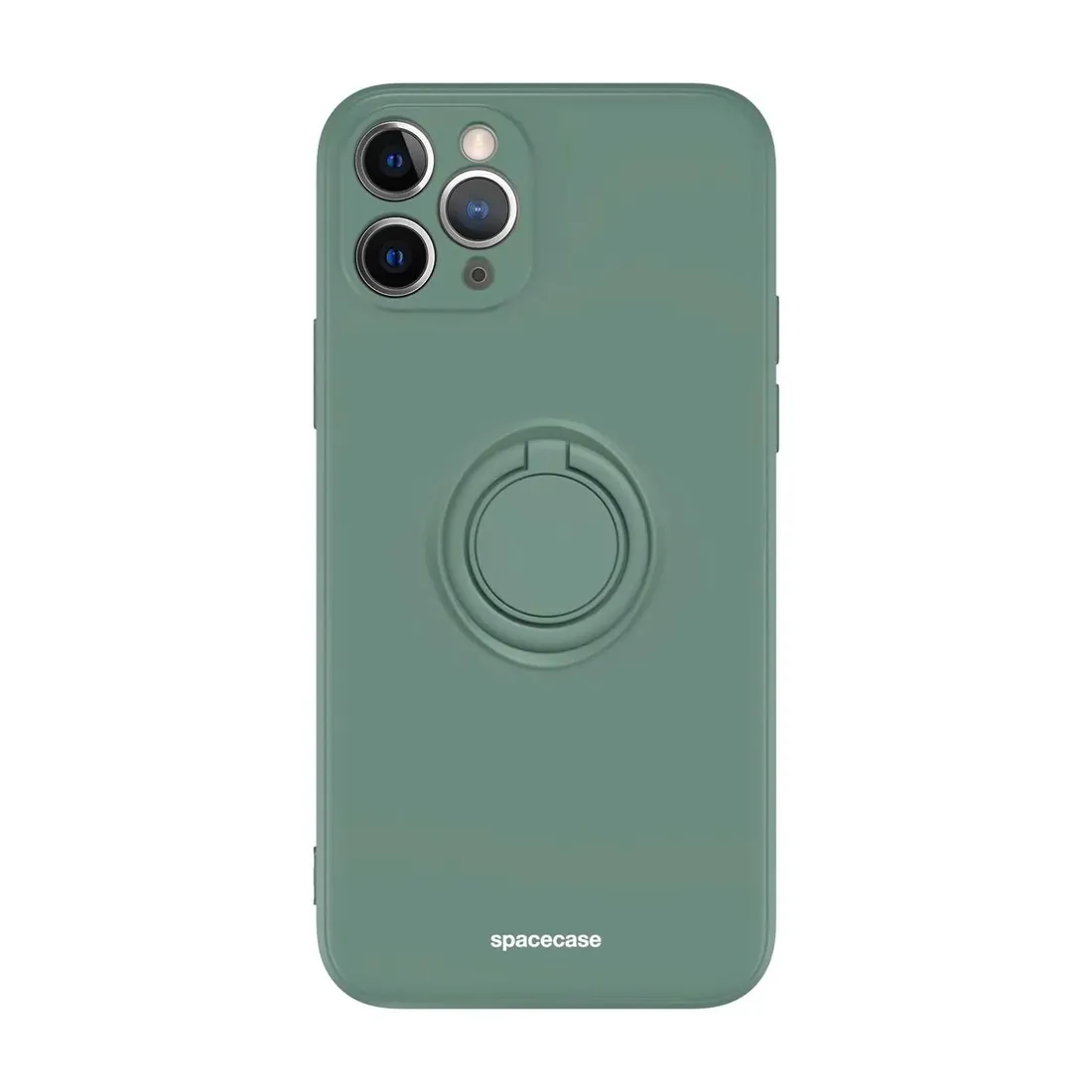 spacecase-silicone-ring-iphone-11-pro-dark-green