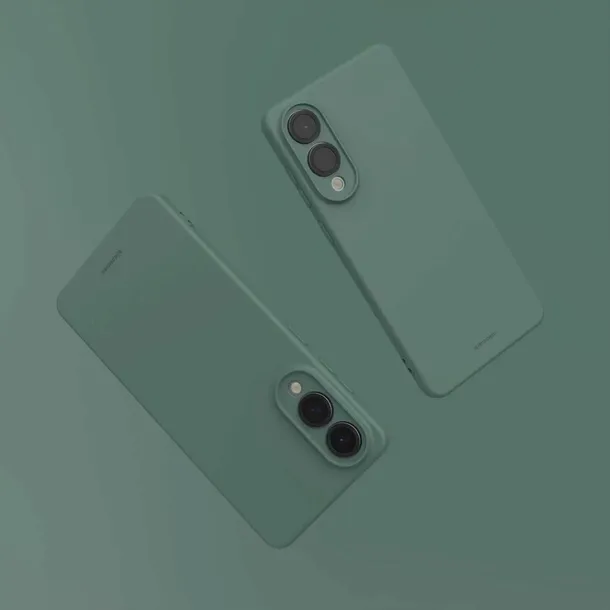 spacecase-silicone-case-3-0-galaxy-s25-edge-dark-green-funkcje-ladowanie-indukcyjne-pochlanianie-wstrzasow