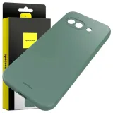 spacecase-silicone-case-3-0-google-pixel-9a-dark-green-funkcje-ladowanie-indukcyjne-pochlanianie-wstrzasow