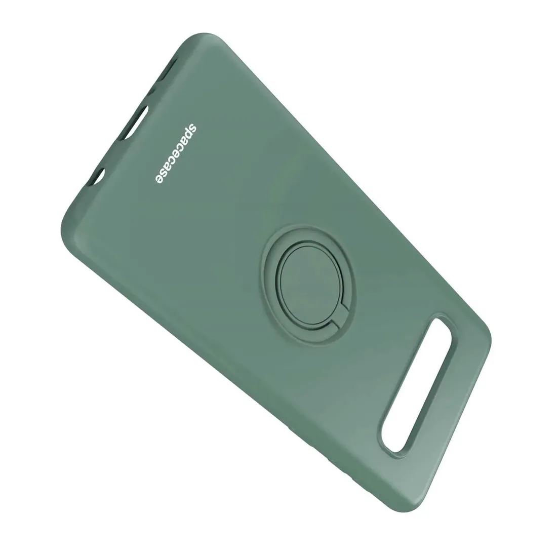 spacecase-silicone-ring-galaxy-s10-dark-green