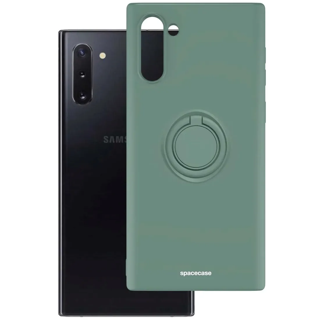 spacecase-silicone-ring-galaxy-note-10-dark-green
