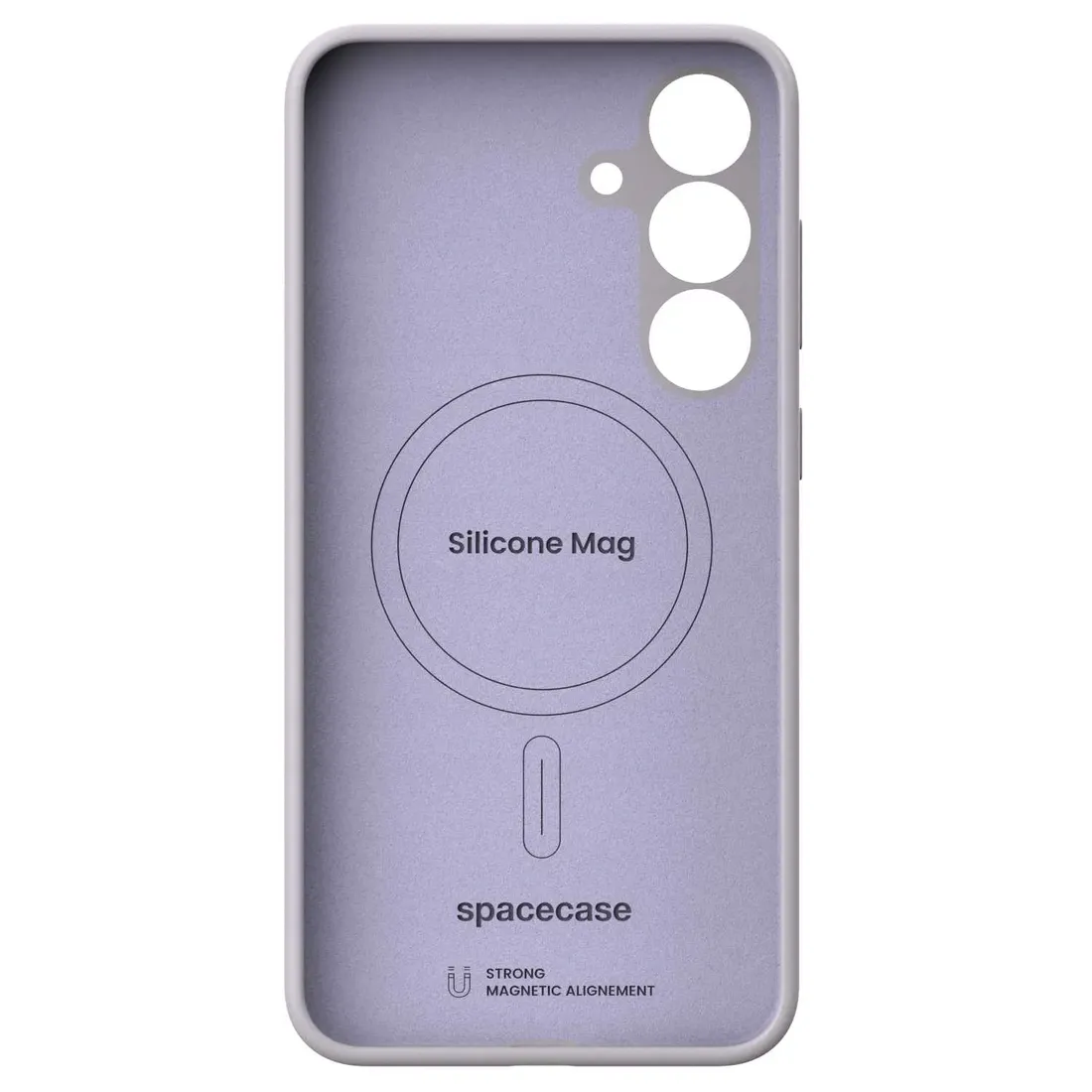 spacecase-silicone-mag-galaxy-s25-light-purple