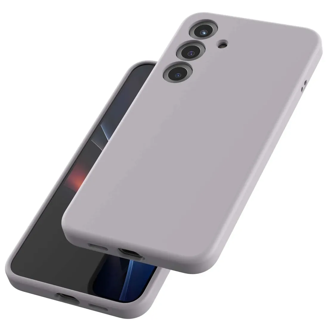 spacecase-silicone-mag-galaxy-s25-light-purple
