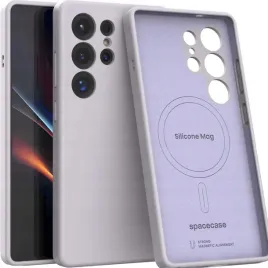 spacecase-silicone-mag-galaxy-s25-ultra-light-purple