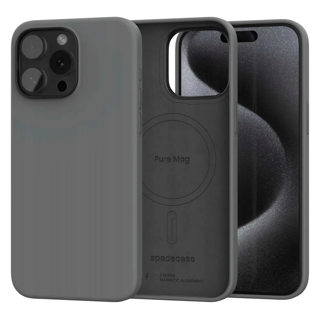 spacecase-pure-mag-iphone-15-pro-max-gray