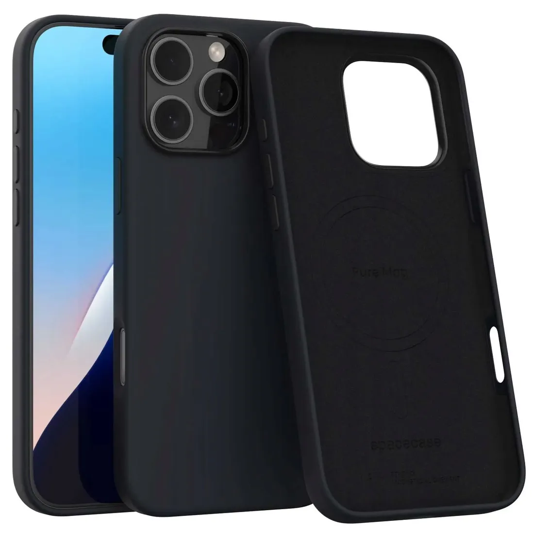 spacecase-pure-mag-iphone-16-pro-max-black