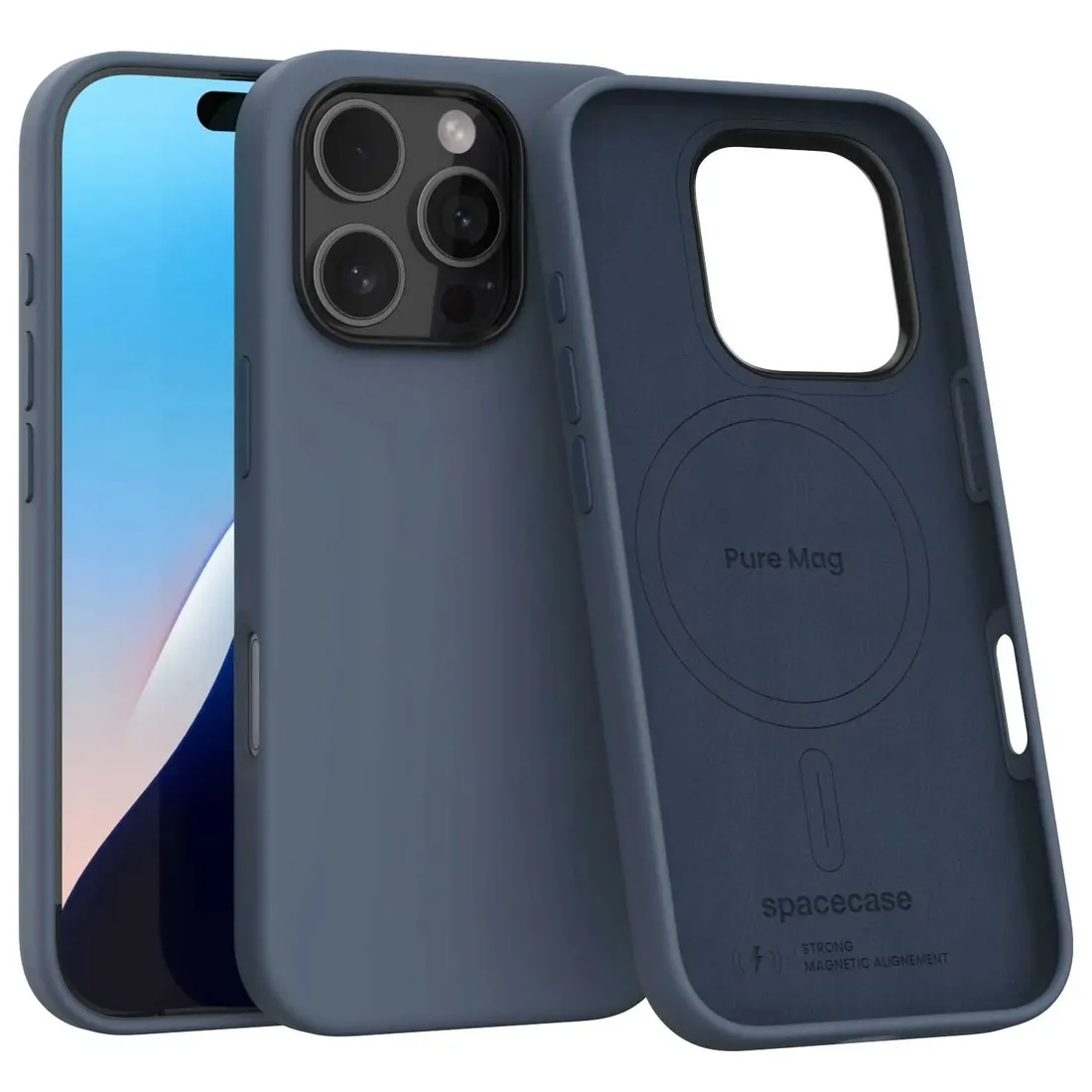 spacecase-pure-mag-iphone-16-pro-dark-blue