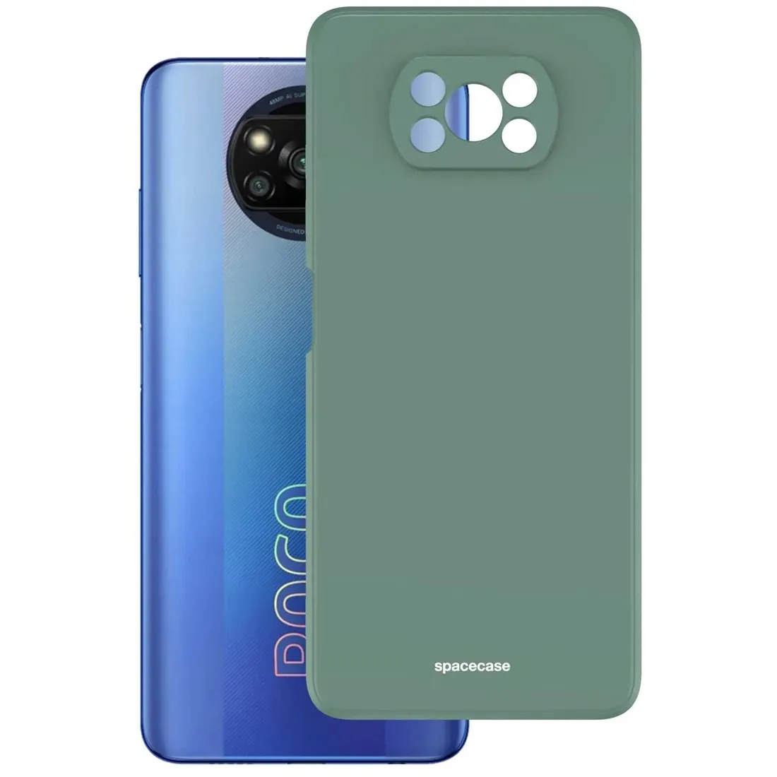 spacecase-silicone-case-poco-x3-pro-nfc-dark-green