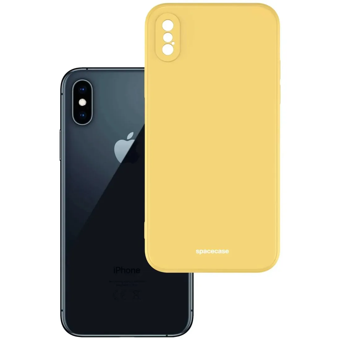 spacecase-silicone-case-iphone-x-xs-yellow