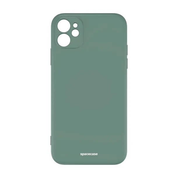 spacecase-silicone-case-iphone-11-dark-green-funkcje-ladowanie-indukcyjne-pochlanianie-wstrzasow